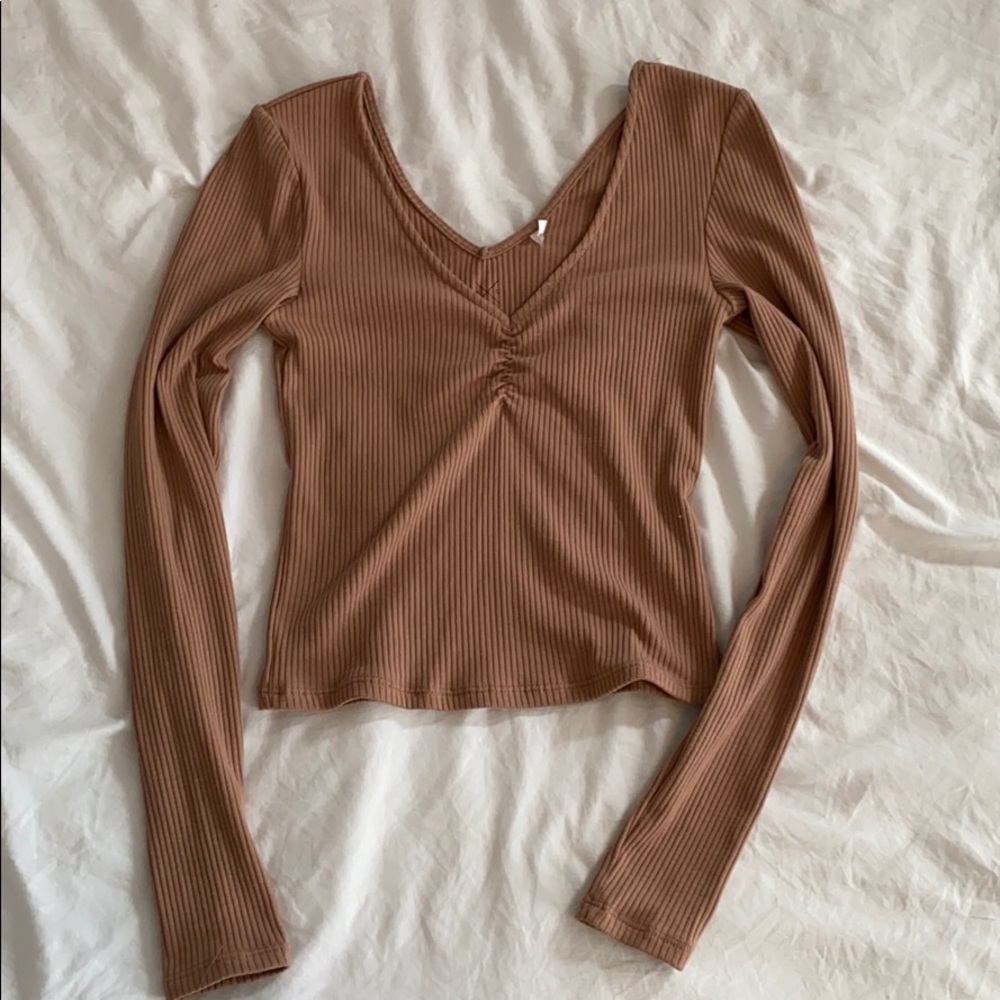 Pacsun long sleeve crop top